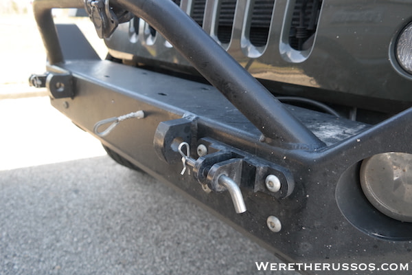 How to Flat Tow a Jeep Wrangler - Bumper