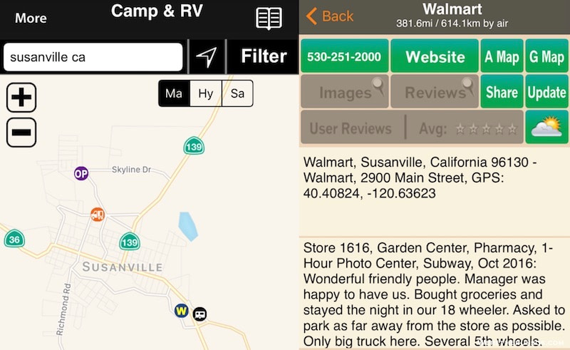 Allstays Camp RV App Walmart