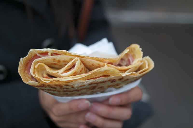 Paris Food Guide - 8 Scrumptious Foodie Destinations in Paris France 2 Paris Food Guide - Cafede la Place crepe