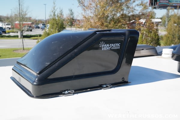 Fan-tastic ultra breeze vent cover installed
