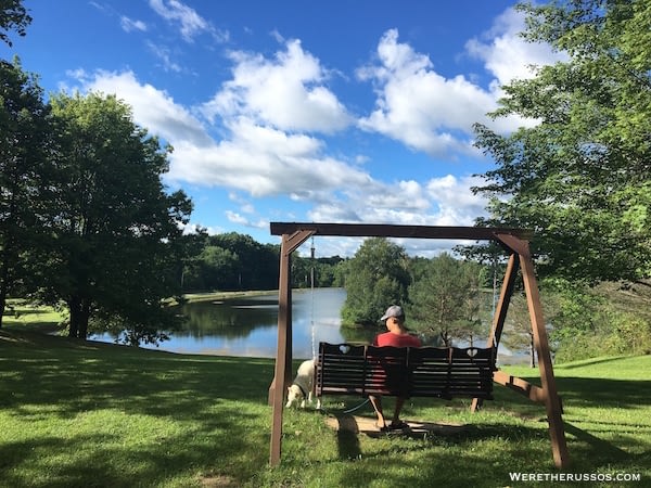Kenisee Lake RV Campground Thousand Trails Ohio