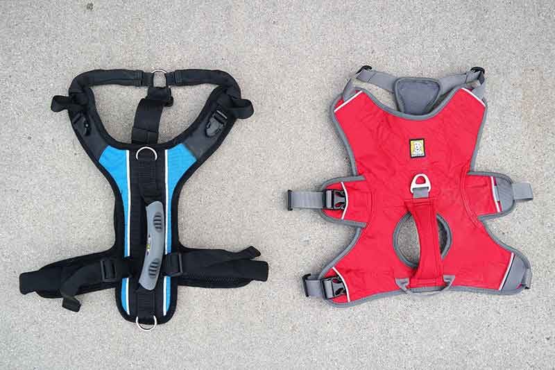 Dog Harness Review Help 'Em Up vs Ruffwear  Master WE'RE THE RUSSOS
