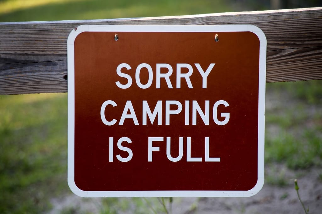 Florida Campground Sign