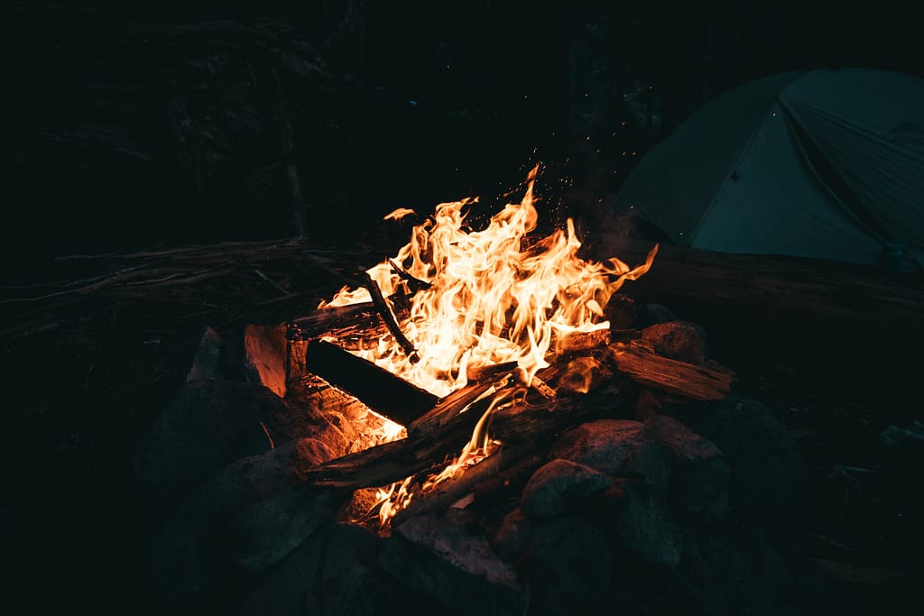 Backyard Campfire