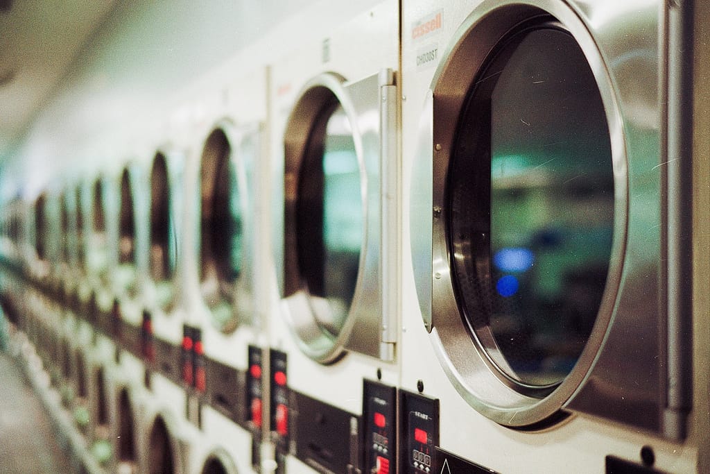 Laundromat: the perfect place to do RV laundry