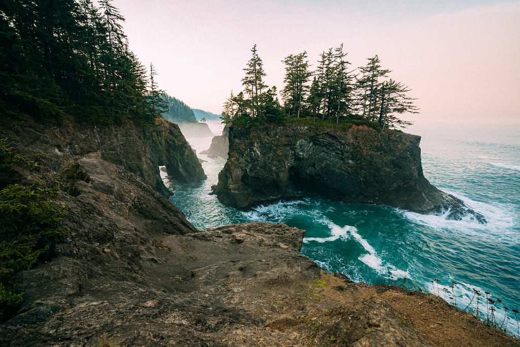 Oregon coastline