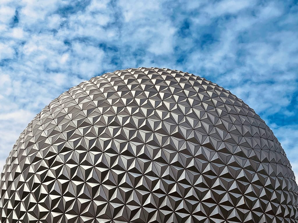 The ball in Disney World’s Epcot