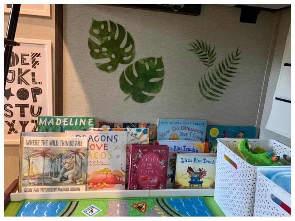 RV Homeschool Storage