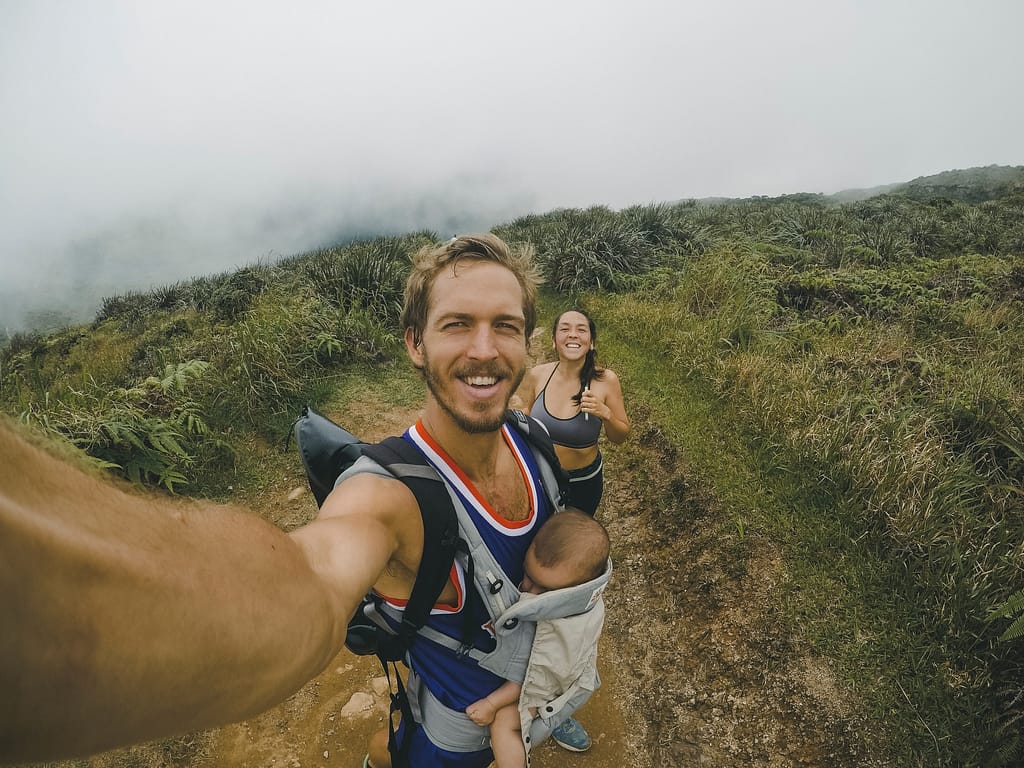 Hiking with a baby