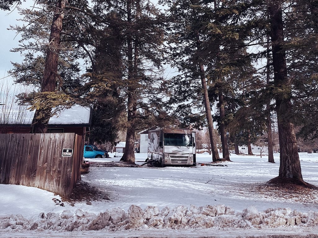 Moochdocking in the snow