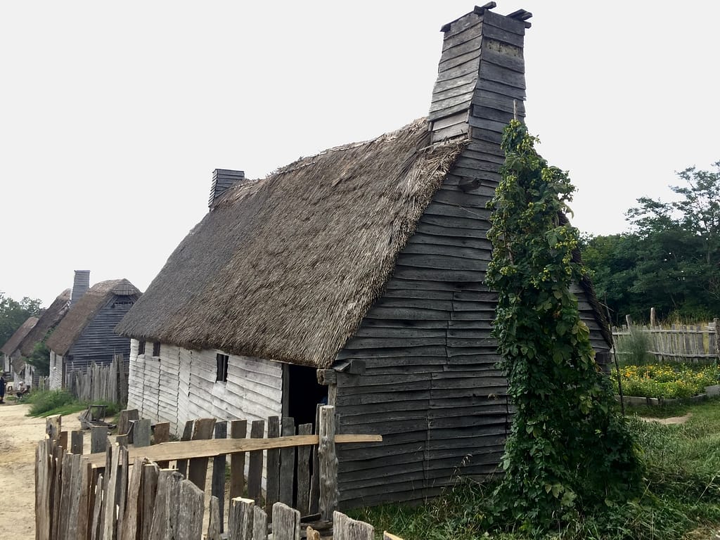Cool house at recreated Plymouth village