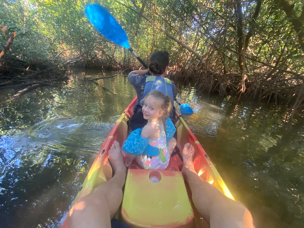 Kayaking at Curry Hammock State Park