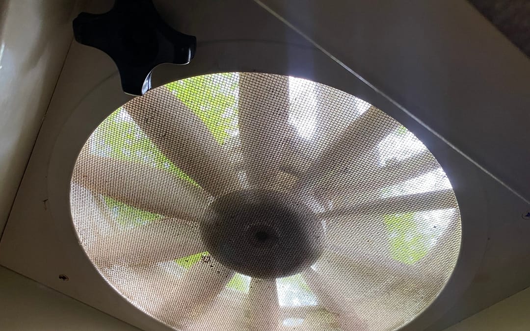 RV vent fan
