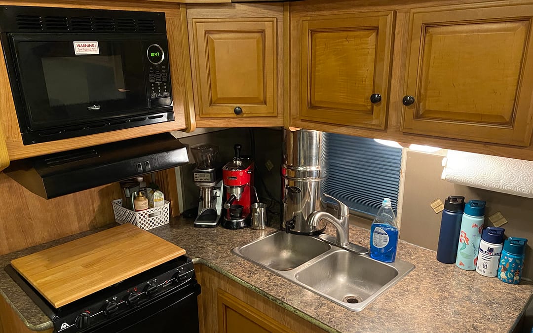 14 Awesome Space Saving RV Kitchen Storage Ideas