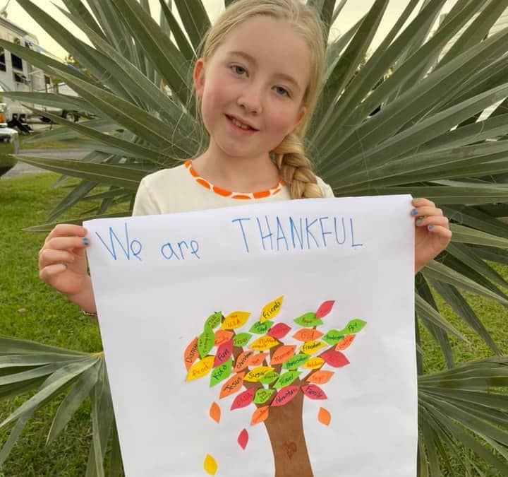 The Fulltime Families Explorers are Thankful