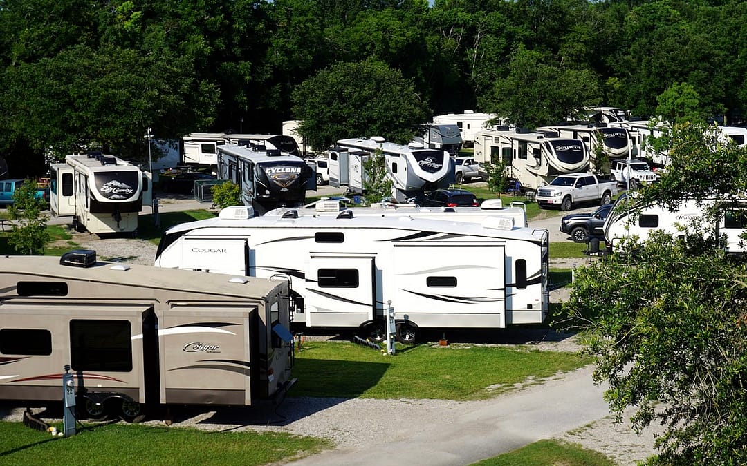 Busy RV park: some people think these are the best campgrounds