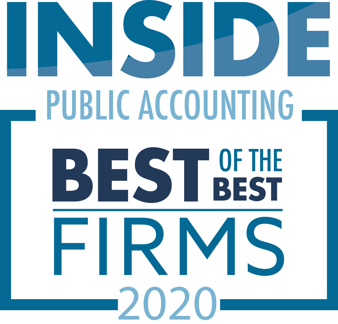 INSIDE Public Accounting Best of the Best Firms 2020 logo