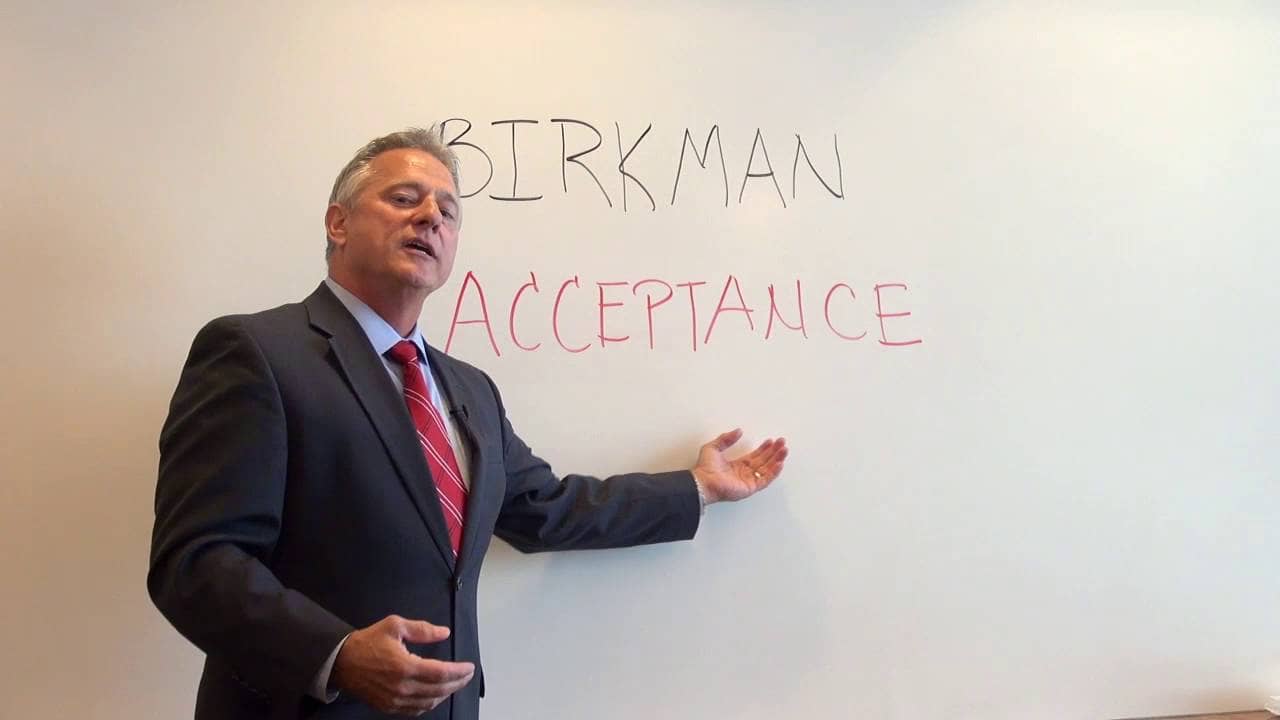 The Birkman & Acceptance