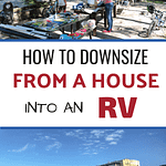 How to downsize from a house into an RV