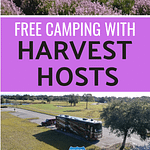Free Camping With Harvest Hosts