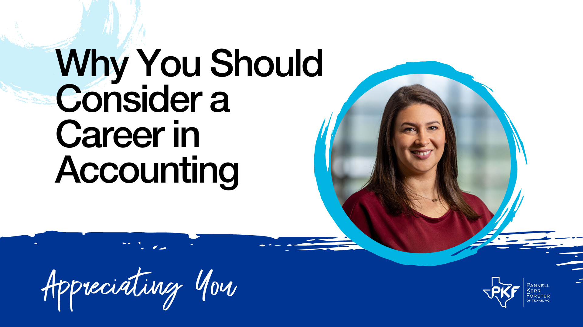 Video thumbnail image for "Why You Should Consider a Career in Accounting."