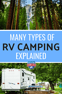 Types of RV Camping