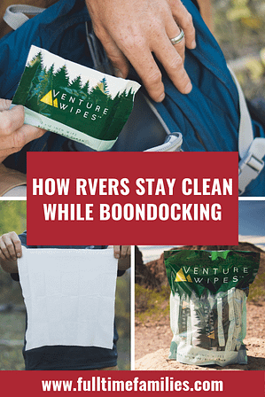 Venture Wipes for Boondocking