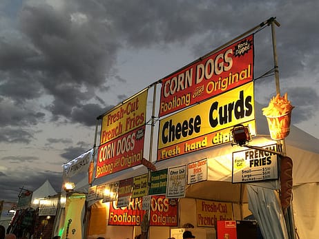Food at the Albuquerque Balloon Fiesta