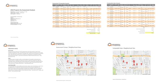 property tax protest evidence