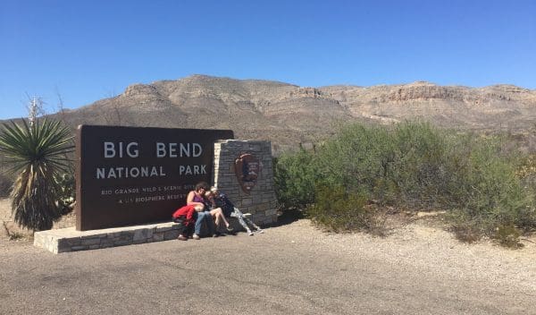 A family visits Big Bend National Park with the America the Beautiful Pass