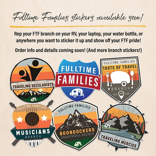 Fulltime Families Stickers - Fulltime Families