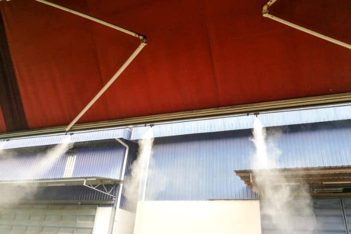 outdoor misting system