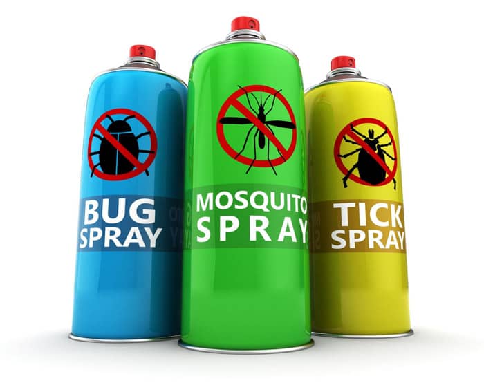 insecticide spray cans