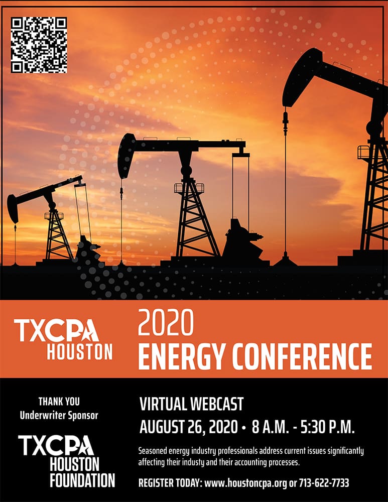 TXCPA Houston Energy Conference 2020 Brochure