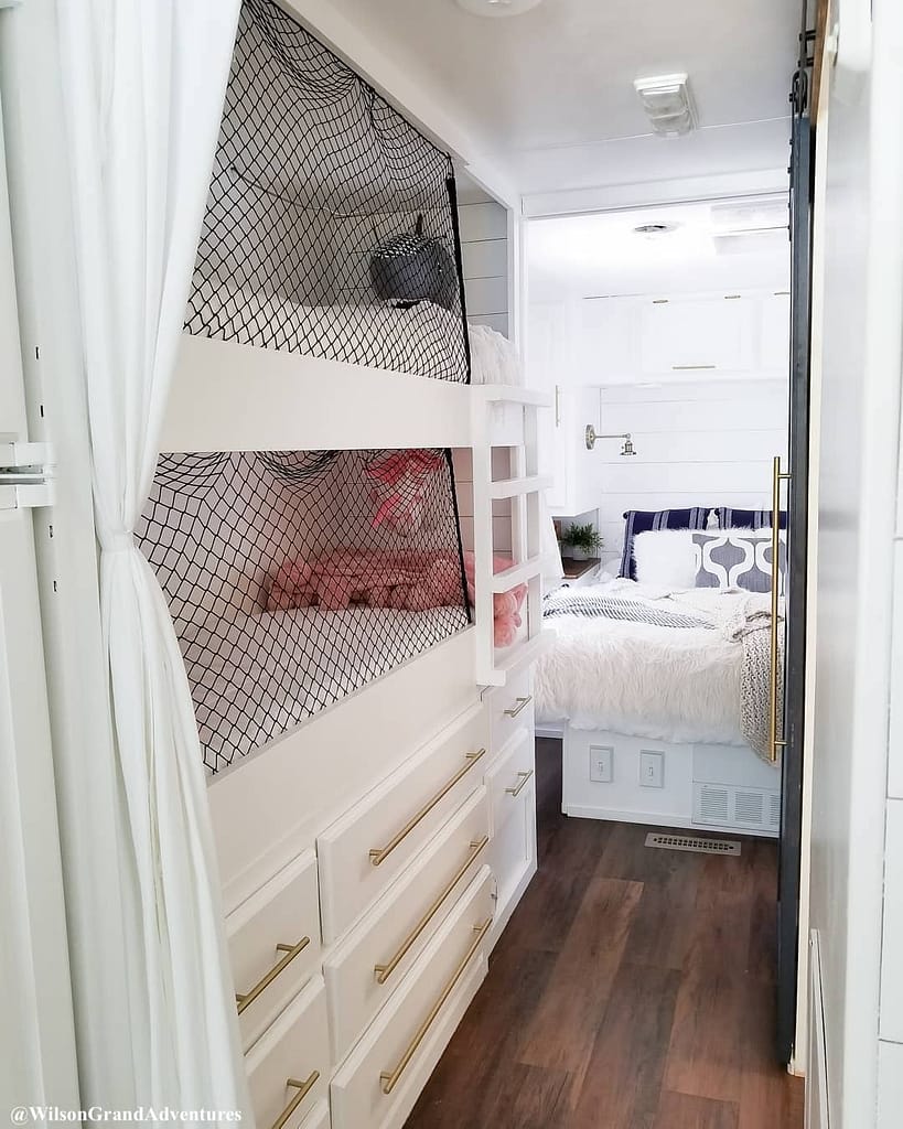 5 Ways Full Time RVing Families Create Sleeping Space for Their Kids - Fulltime Families