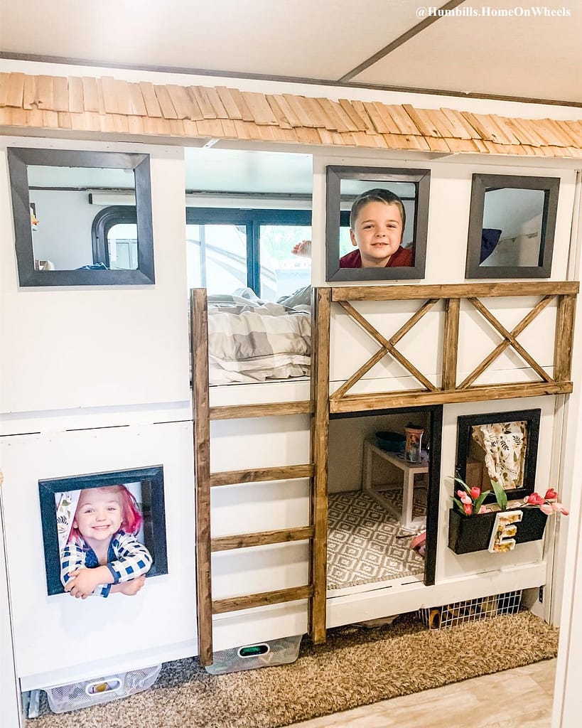 5 Ways Full Time RVing Families Create Sleeping Space for Their Kids - Fulltime Families