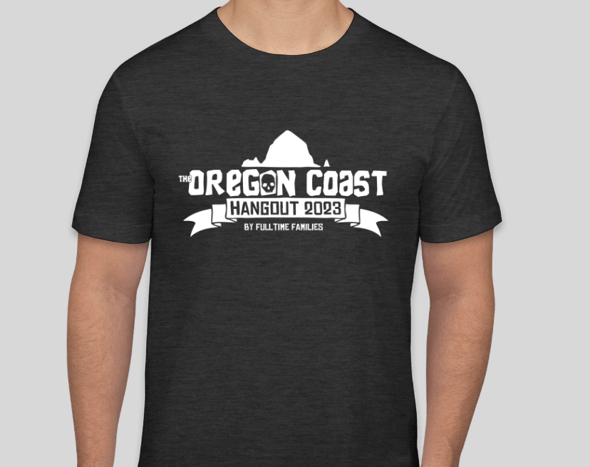 2023 Oregon Coast Hangout T-Shirts | Fulltime Families